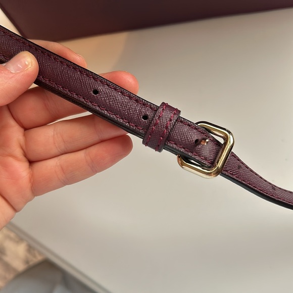 Burgundy Kate Spade Satchel Purse - Picture 3 of 14